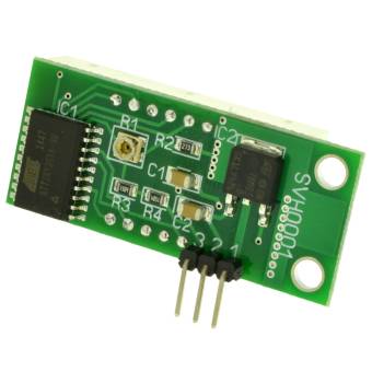 SVH0001UY-10, вольтметр 0..9,99В, ультра яркий желтый индикатор