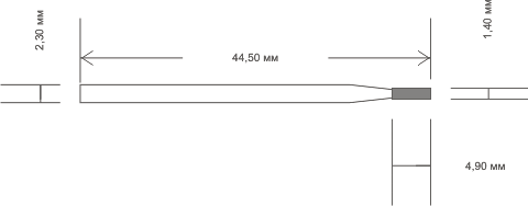 Размеры бура Размеры бура