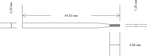 Размеры бура