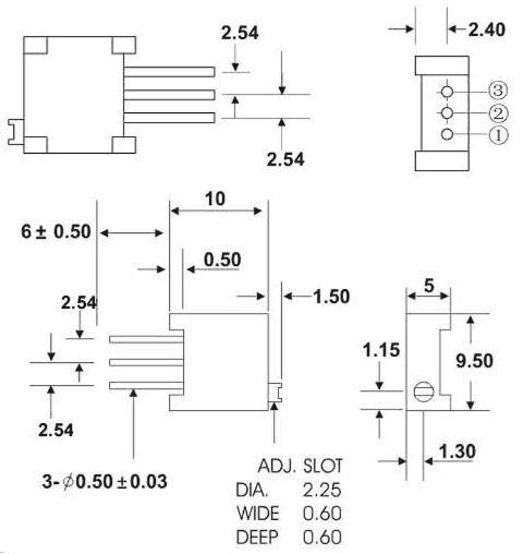 3296W размеры