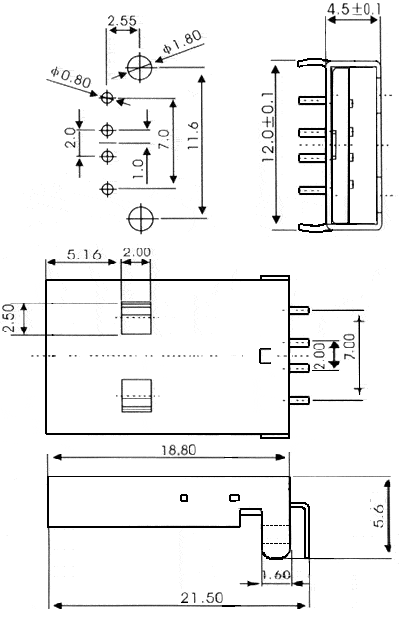 Габаритный чертеж