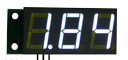 SVH0001UW-10, вольтметр 0..9,99В, ультра яркий белый индикатор