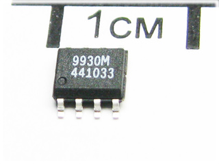 AP9930GM, 2P и 2N-кан, 30В, 4.1А + 5.5А, SO-8