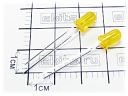 FYL-5013ED-E, 620nm, 50mcd, 60гр. светодиод оранж., матовый 5мм