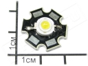 3W, на звезде, белый 4000-4500K, 120гр, 200-240Lm