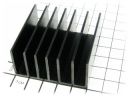 Радиатор 213 кв.см., HS185-50, ДШВ: 50x50x24мм