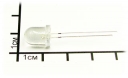 FYL-8003UWC, 5000K, 20000mcd, 20гр. светодиод белый, 8мм