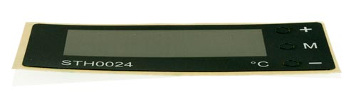 Лицевая панель плёночная для STH0024, чёрная