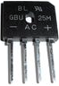 Диодный мост GBU25M (1000В, 25А)