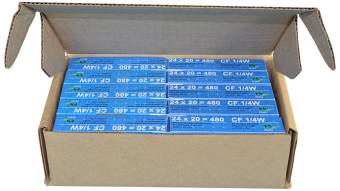 Наборы резисторов EK-R24/1, 10 шт. в гофротаре