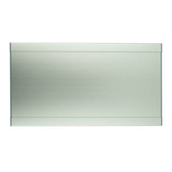 Корпус приборный алюминиевый анодированный серый PCBBOX-112x59x200-GY, вид сверху