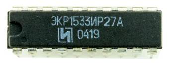 74ALS377N / ЭКР1533ИР27, DIP-20, Микросхема