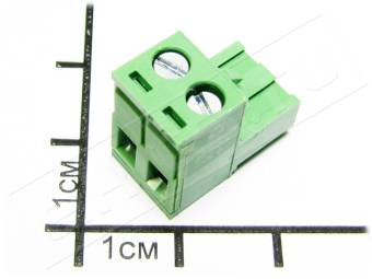 2EDGK-5.0-02P-14-00A(H), Клеммник разъемный на кабель, двухконтактный