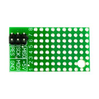 SEM0016M-13A - отладочная плата Evolution light на ATTINY13A-SU