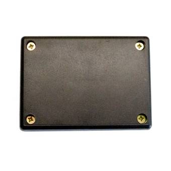 BOX-90x65x16 - Корпус пластиковый 90х65х16, черный, обратная сторона