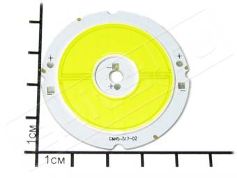 Светодиодная матрица белая 4000..4500К, 7W, 21..24V, 320mA, 600..750lm