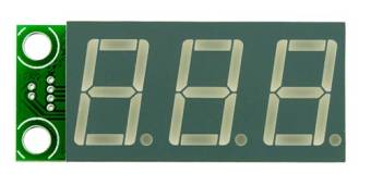 Индикатор температуры STH0057, вид спереди