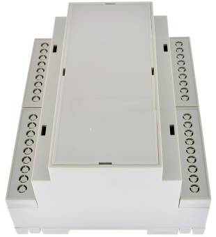 D6M-RU - Корпус на DIN-рейку, светло-серый. Аналог Gainta