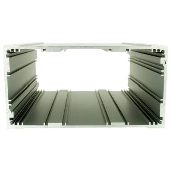 Корпус приборный алюминиевый анодированный серый PCBBOX-112x59x150-GY, вид внутри