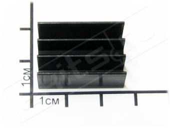 Радиатор 30 кв.см., BLA007-25, ДШВ: 25x16x12мм