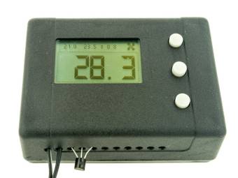 Корпус BOX-STL0052, вид спереди, со встроенным терморегулятором STL0052