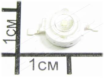 1W, зеленый 520-530 nm, 120гр, 60-80Lm
