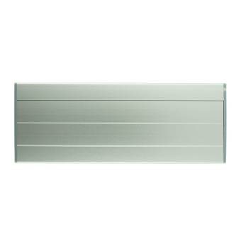 Корпус приборный алюминиевый анодированный серый PCBBOX-112x59x150-GY, вид сбоку