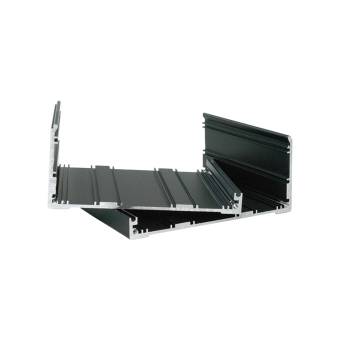 Корпус приборный алюминиевый анодированный черный PCBBOX-112x59x100-BK