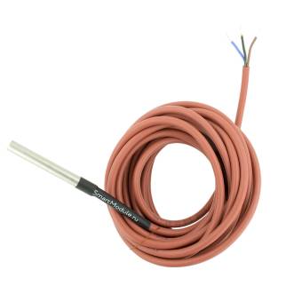 Герметичный датчик температуры DS18B20, IP67, трехпроводный, 4 м