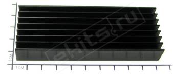 Радиатор 290 кв.см., BLA086-100, ДШВ: 100x37x15мм