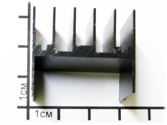 Радиатор 66 кв.см., BLA021-25, ДШВ: 25x30x25мм