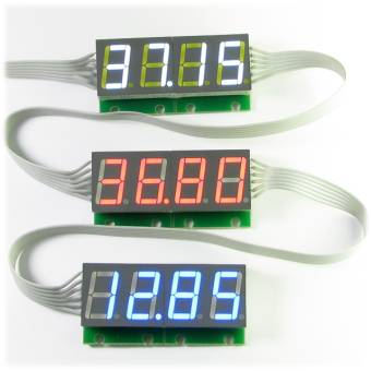 Соединение семисегментных дисплеев SHD0028