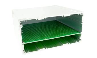 Корпус приборный алюминиевый анодированный серебристый PCBBOX-112x59x100-SR